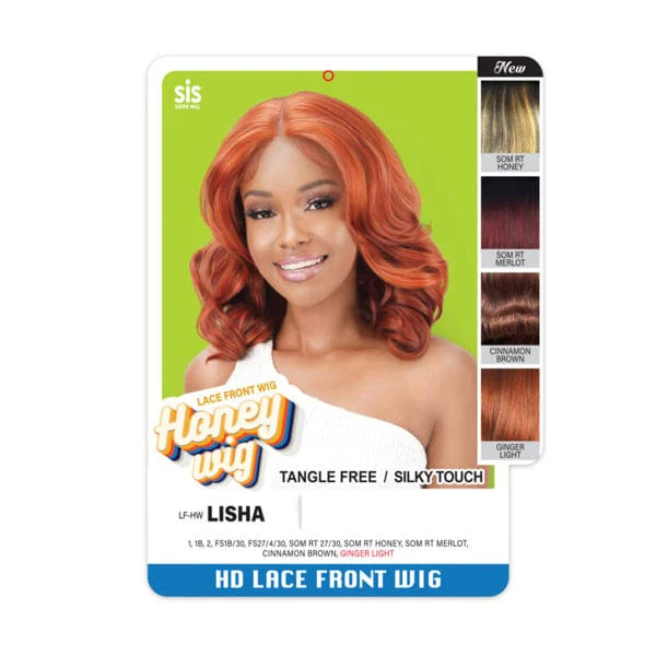 Zury Sis Honey Wig Synthetic HD Lace Front Wig - LF HW LISHA - Mose Wig