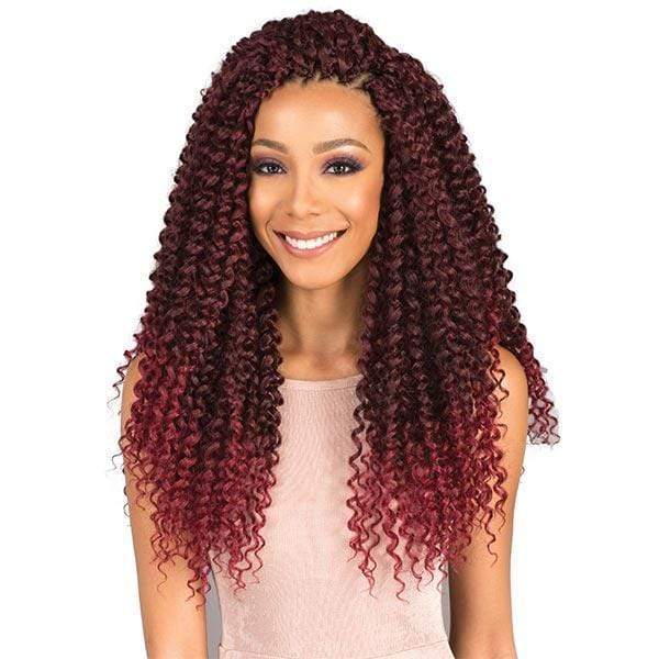 Bobbi Boss African Roots Collection Crochet Braid - BRAZILIAN WATER CURL 18