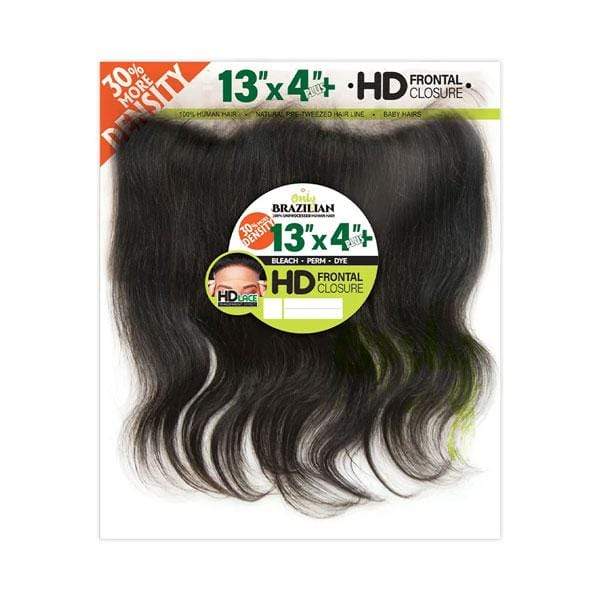 Zury Sis Only Brazilian Virgin Remy Closure - ONLY BRZ HD 13X4 CLOSURE S-BODY 12