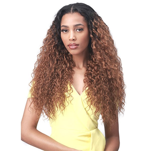 Bobbi Boss Miss Origin Human Hair Blend Clip On - BEACH CURL 7PCS 18 - Mose Wig
