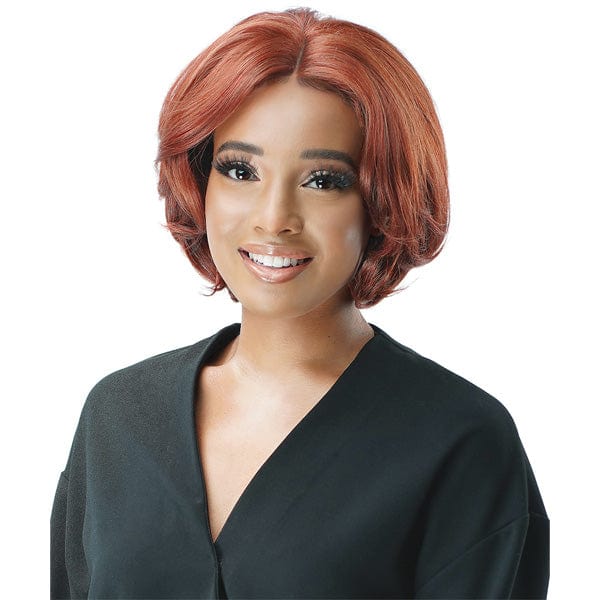 Zury Sis Human Hair Blend Natural Mix Hand-Tied Lace Front Wig - PM LF MARTHA - Mose Wig