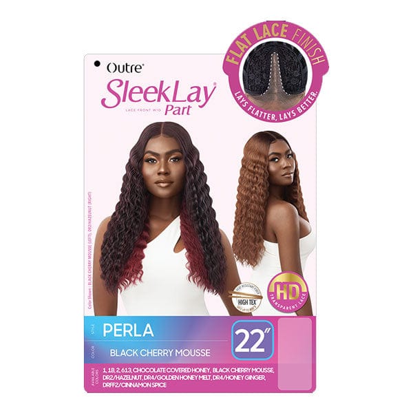 Outre Synthetic Sleeklay Part HD Lace Front Wig - PERLA - Mose Wig