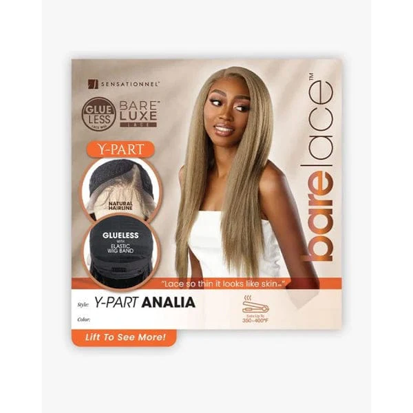 Sensationnel Barelace Synthetic Luxe Glueless Lace Front Wig - Y-PART ANALIA - Mose Wig