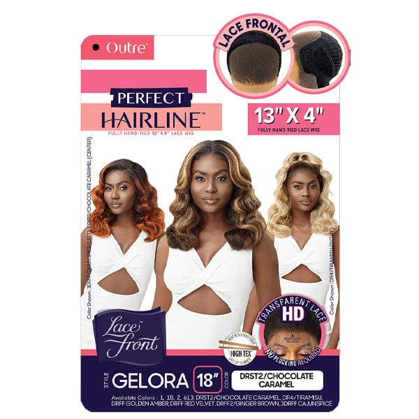 Outre Perfect Hairline Synthetic 13x4 Lace Frontal Wig - GELORA - Mose Wig