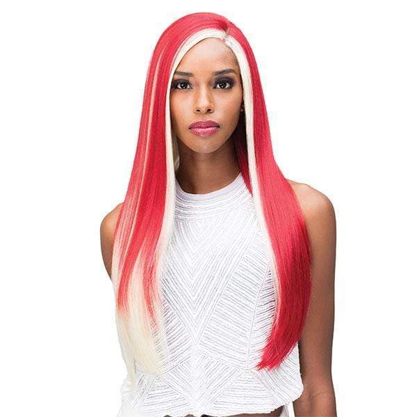 Bobbi Boss Synthetic 13x4 HD Lace Wig - MLF242 GARNET - Mose Wig