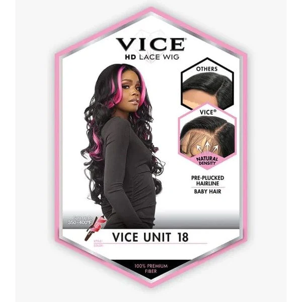 Sensationnel Synthetic Hair Vice HD Lace Front Wig - VICE UNIT 18 - Mose Wig