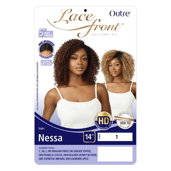 Outre Synthetic Swiss HD Lace Front Wig - NESSA - Mose Wig