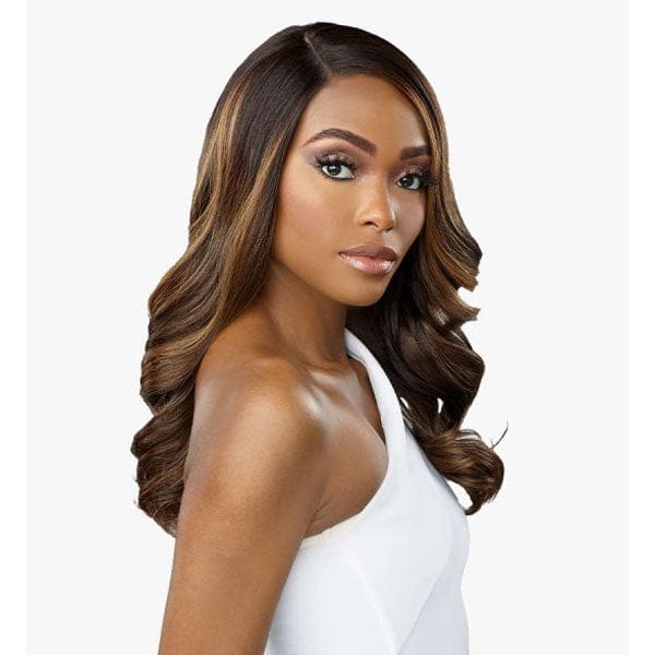 Sensationnel Butta Human Hair Blend Lace Front Wig - BODY WAVE 20