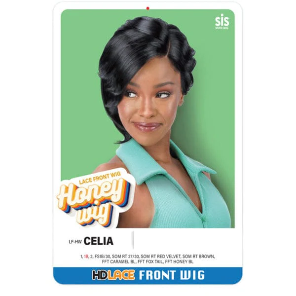 Zury Sis Honey Wig Synthetic HD Lace Part Wig - LF HW CELIA - Mose Wig