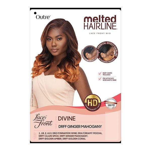 Outre Melted Hairline Synthetic Deluxe Wide HD Lace Front Wig - DIVINE - Mose Wig