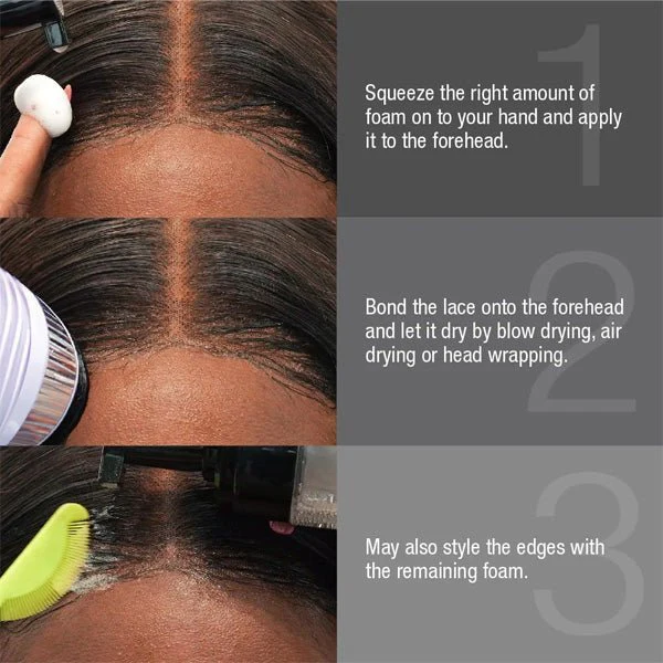 EBIN NEW YORK - WONDER LACE BOND LACE MELT MOUSSE Supreme - (C) - Mose Wig