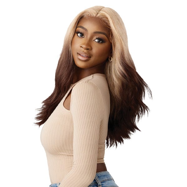 Outre Synthetic Sleeklay Part HD Lace Front Wig - GENEVIVE - Mose Wig