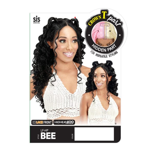 Zury Sis Synthetic Crown Part HD Lace Front Wig - LF HP BEE - Clearance - Mose Wig