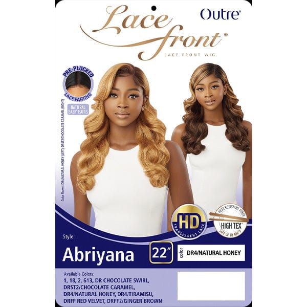 Outre Synthetic Swiss HD Lace Front Wig - ABRIYANA - Mose Wig