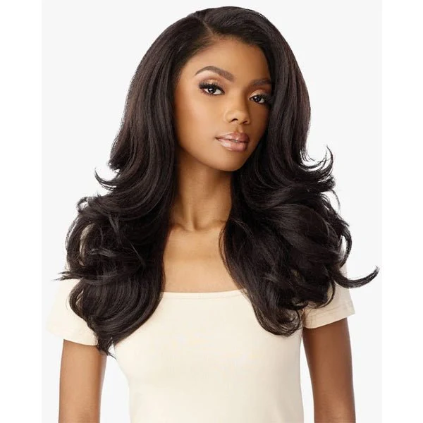 Sensationnel Kinky Edges Kinks & Co 13x6 HD Lace Front Wig - 13x6 KINKY BLOW OUT 20