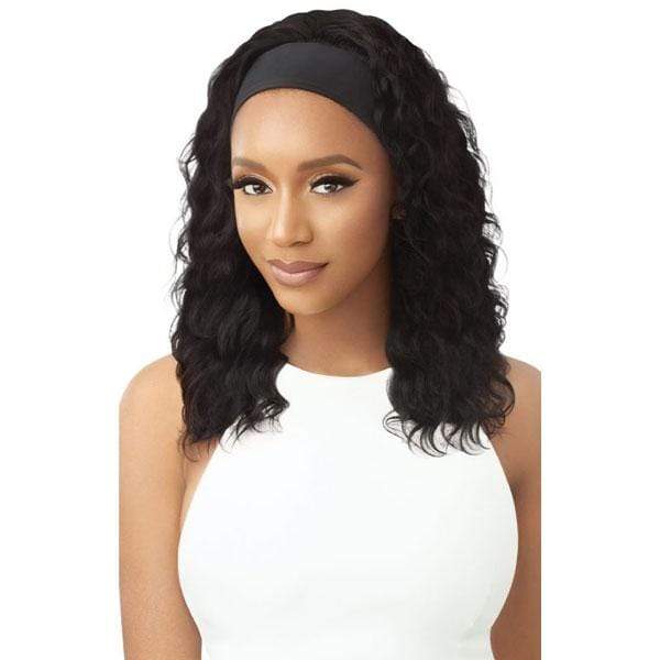 Outre 100% Human Hair WET & WAVY Headband Wig - LOOSE DEEP 20
