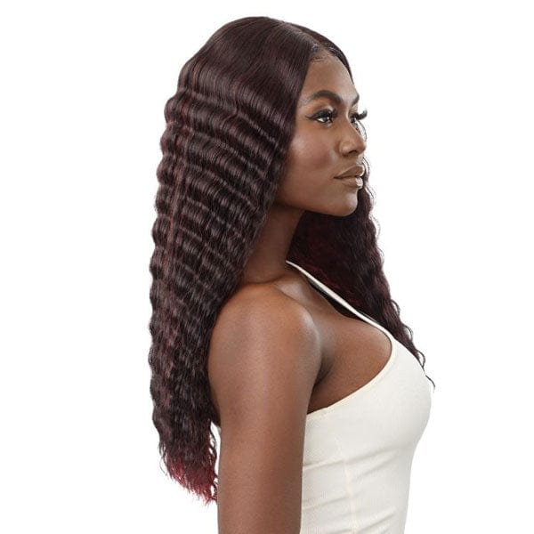 Outre Synthetic Sleeklay Part HD Lace Front Wig - PERLA - Mose Wig