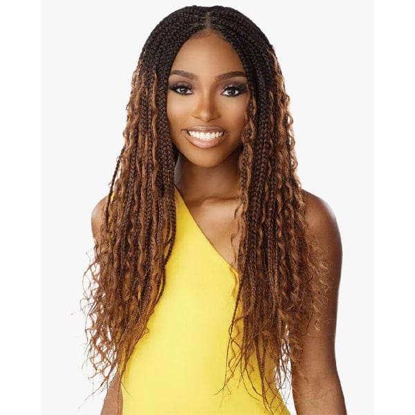 Sensationnel Cloud 9 4x4 Braid Lace Front Wig - MERMAID BOX BRAID 30�� - Mose Wig