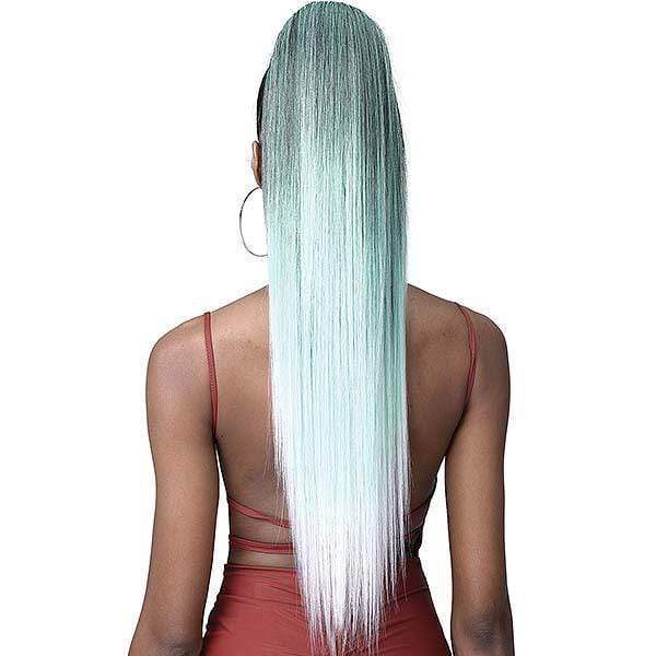 Bobbi Boss Miss Origin Tress Up Human Hair Blend Ponytail - MOD011 YAKI STRAIGHT 32