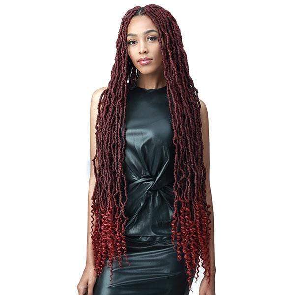 Bobbi Boss Synthetic Crochet Braid - NU LOCS CURLY TIPS 36