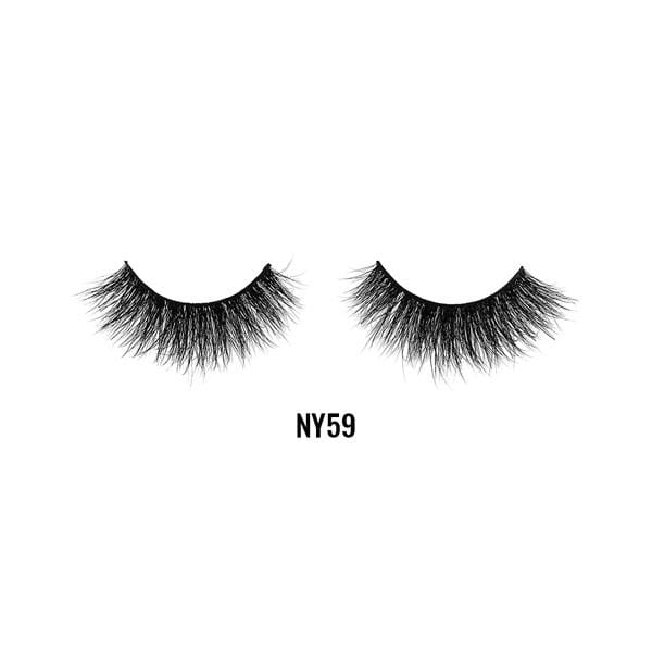 Laflare 3D NY Mink Hair Eyelashes - (C) - Mose Wig
