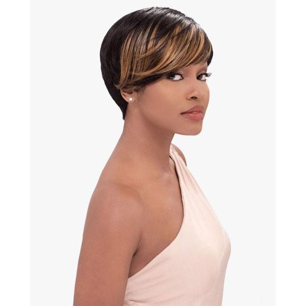 Sensationnel 100% Human Hair Bump Collection Wig - FAB FRINGE - Mose Wig
