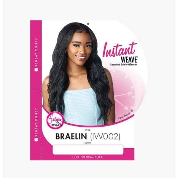 Sensationnel Instant Weave Synthetic Half Wig - BRAELIN - Mose Wig