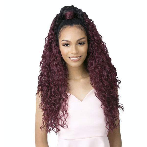 It's A Wig Goldntree Half Wig & Ponytail - HIGH & LOW 3 - Clearance - Mose Wig