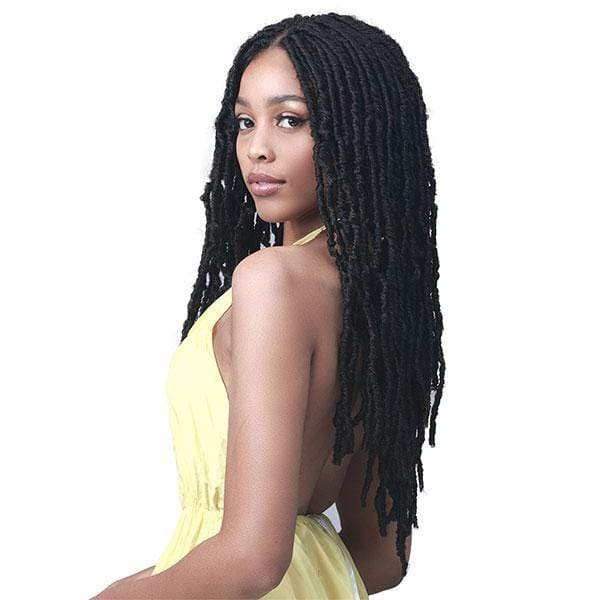 Bobbi Boss Synthetic Hair Lace Front Wig - MLF618 NU LOCS 24 - Clearance - Mose Wig