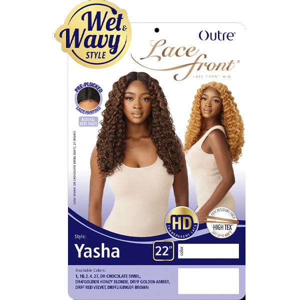 Outre Synthetic Swiss Wet & Wavy Lace Front Wig - YASHA - Mose Wig