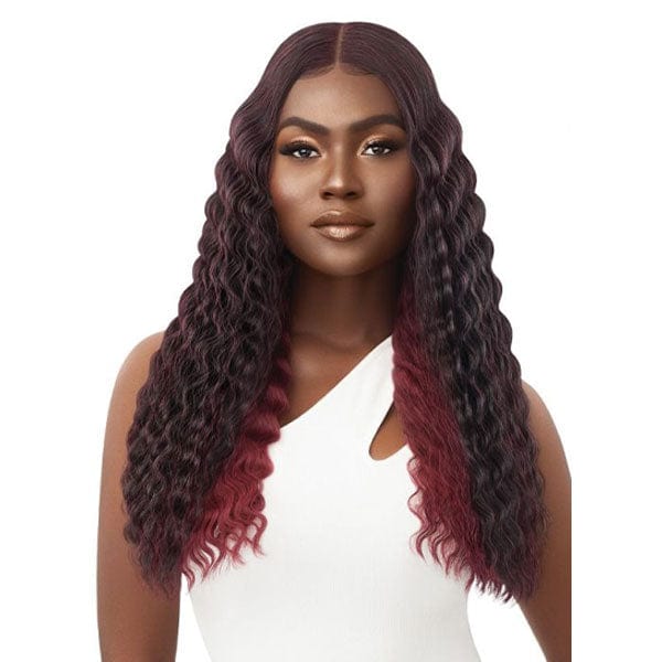 Outre Synthetic Sleeklay Part HD Lace Front Wig - PERLA - Mose Wig