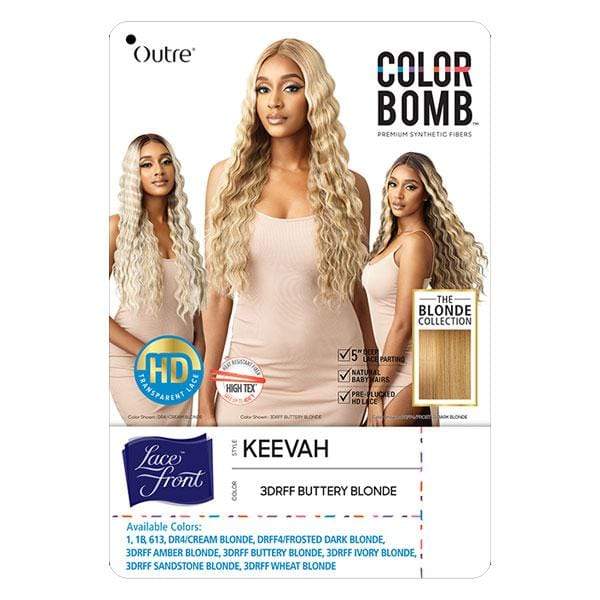 Outre Color Bomb Lace Front Wig - KEEVAH - Mose Wig