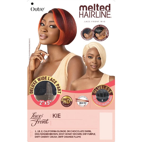 Outre Synthetic Melted Hairline HD Lace Front Wig - KIE - Mose Wig