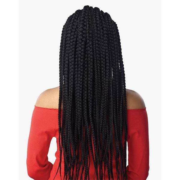 Sensationnel Cloud 9 Synthetic 13x7 Lace Parting Swiss Braid Lace Wig - FEED IN FULANI CORNROW - Mose Wig