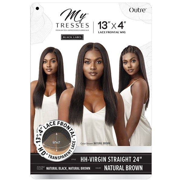 Outre My Tresses Black Label HD 13x4 Lace Front Wig - VIRGIN STRAIGHT 24