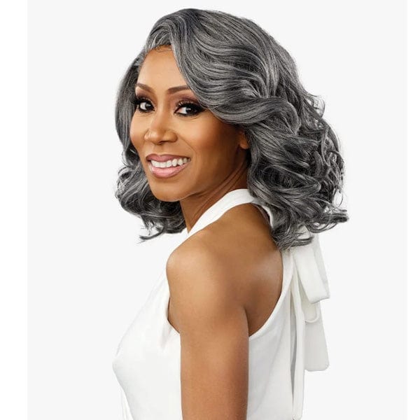 Sensationnel Synthetic Hair Dashly Salt & Pepper Lace Wig - SP LACE UNIT 6 - Mose Wig