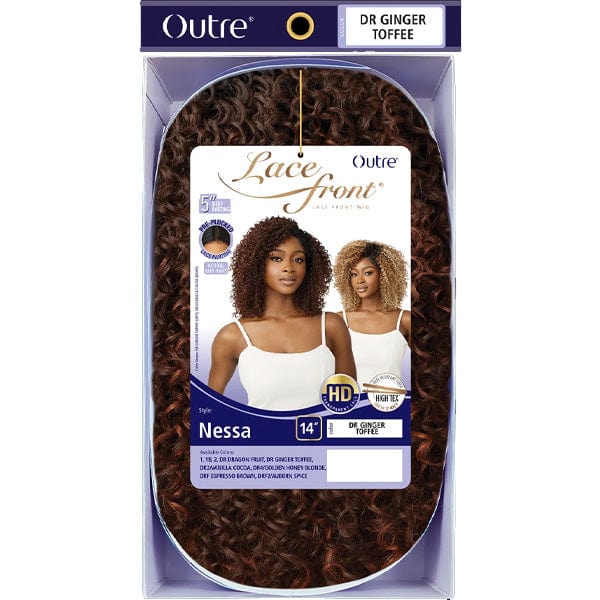 Outre Synthetic Swiss HD Lace Front Wig - NESSA - Mose Wig