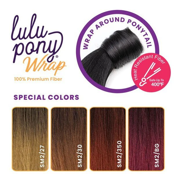 Sensationnel Synthetic Ponytail Lulu Pony Wrap - WRAP 010 - Mose Wig