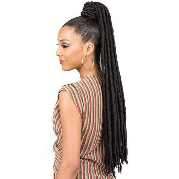 Bobbi Boss Synthetic Speedy Up do Drawstring Ponytail - SPUP42 FAUX LOC L - Mose Wig