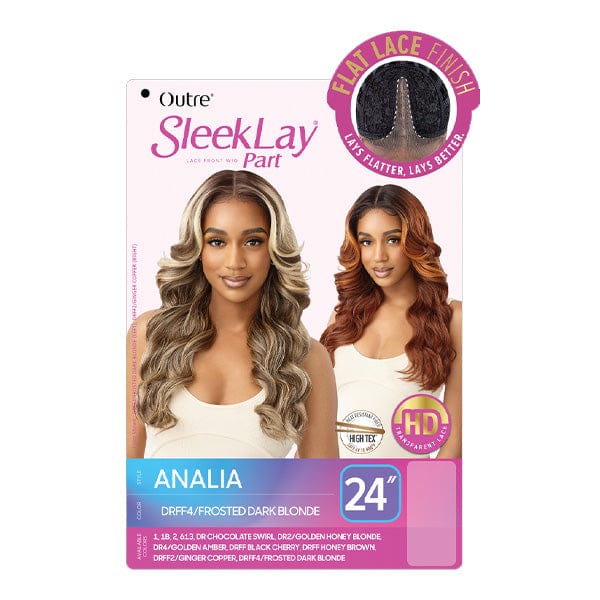 Outre Synthetic Sleeklay Part HD Lace Front Wig - ANALIA - Mose Wig