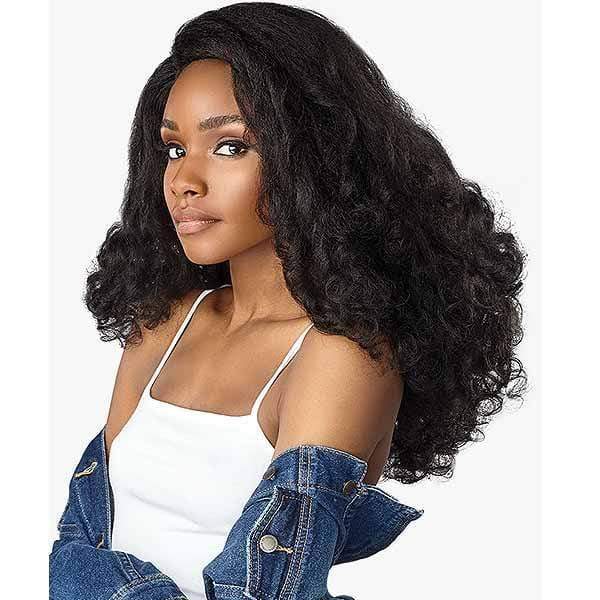 Sensationnel Instant Weave Curls Kinks & CO Synthetic Half Wig - HEART BREAKER - Clearance - Mose Wig