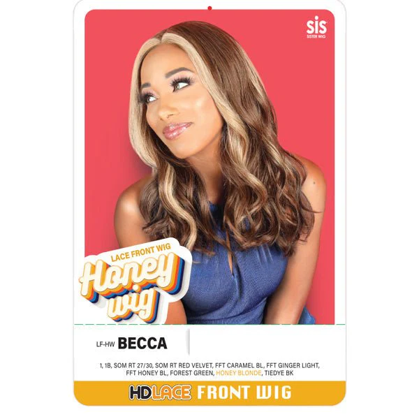Zury Sis Honey Wig Synthetic HD Lace Front Wig - LF HW BECCA - Mose Wig