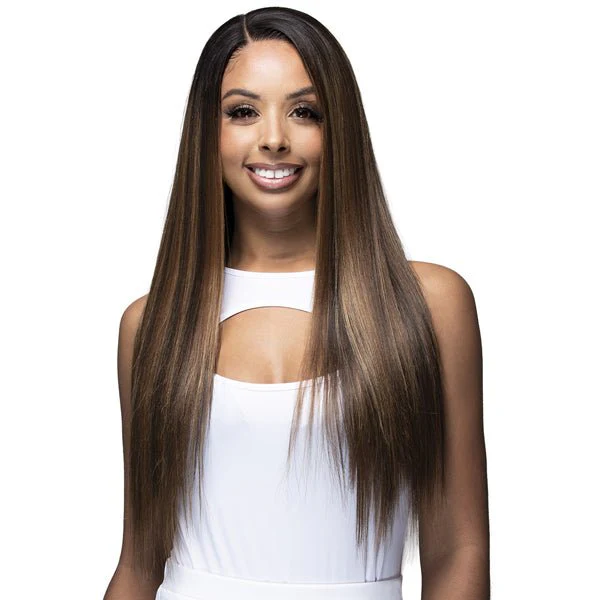 Bobbi Boss Human Hair Blend 13X4 Swiss Lace Front Wig - MBLF404 LOU - Mose Wig