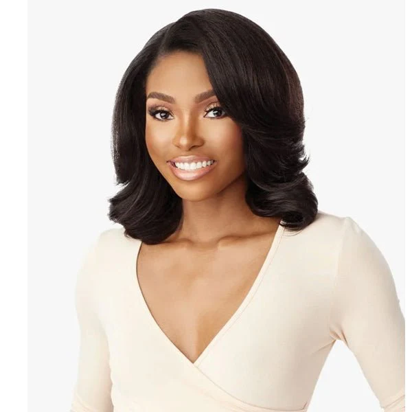 Sensationnel Kinky Edges Kinks & Co 13x6 HD Lace Front Wig - 13x6 KINKY BLOW OUT 12
