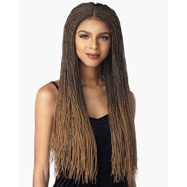 Sensationnel Cloud9 4x4 Part Swiss Braided Lace Wig - MICRO TWIST - Mose Wig