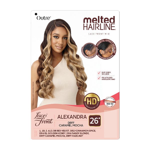Outre Synthetic Melted Hairline HD Lace Front Wig - ALEXANDRA - Mose Wig