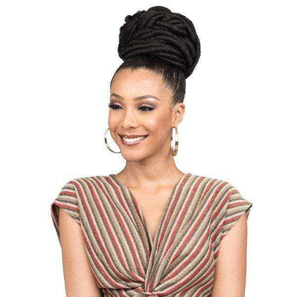 Bobbi Boss Synthetic Speedy Up do Drawstring Ponytail - SPUP42 FAUX LOC L - Mose Wig