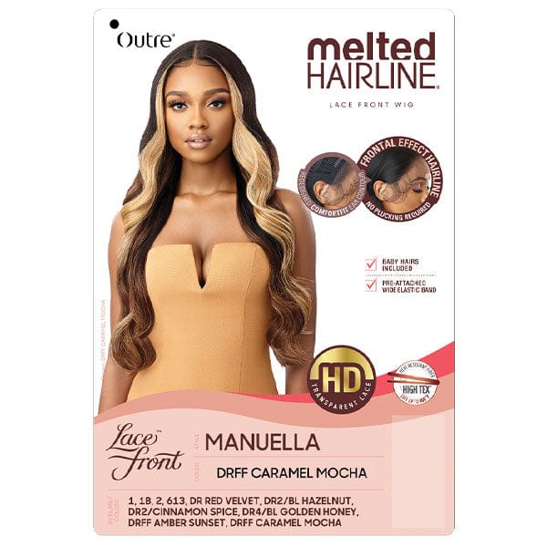 Outre Synthetic Melted Hairline HD Lace Front Wig - MANUELLA - Mose Wig