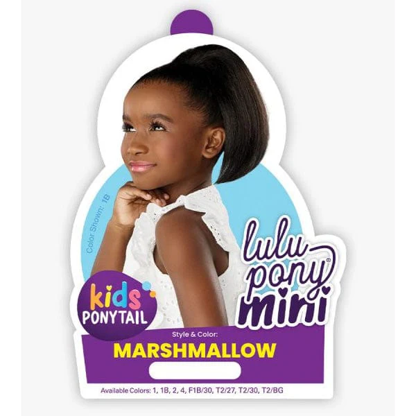 Sensationnel Synthetic Lulu Pony - MINI MARSHMALLOW - Mose Wig