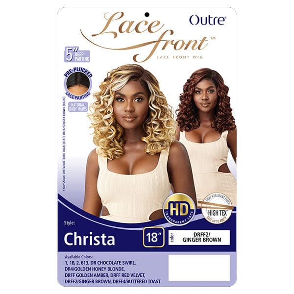 Outre Synthetic Swiss HD Lace Front Wig - CHRISTA - Mose Wig